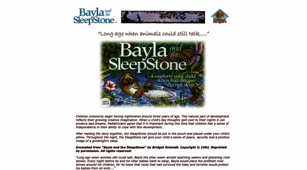 baylaandthesleepstone.com