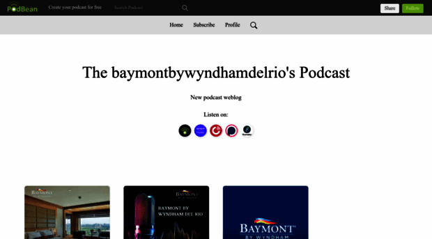 baymontbywyndhamdelrio.podbean.com