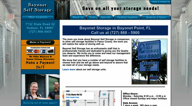 bayonetstorage.com