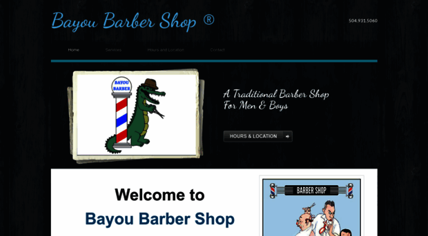 bayoubarber.com