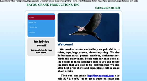 bayoucrane.com