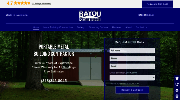 bayouportablebuildings.us