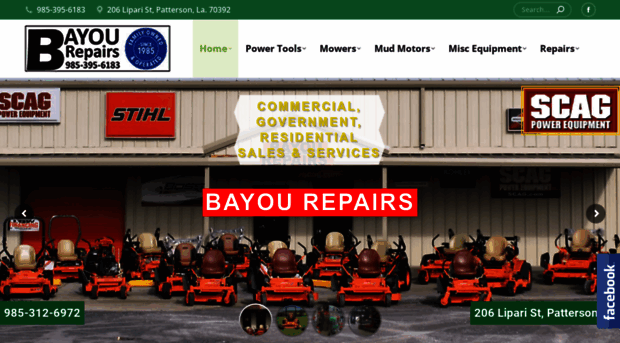 bayourepairs.com