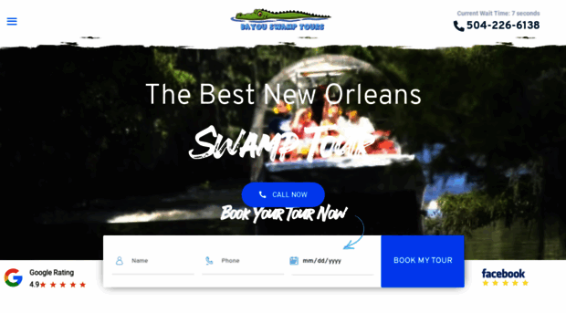 bayouswamptours.com