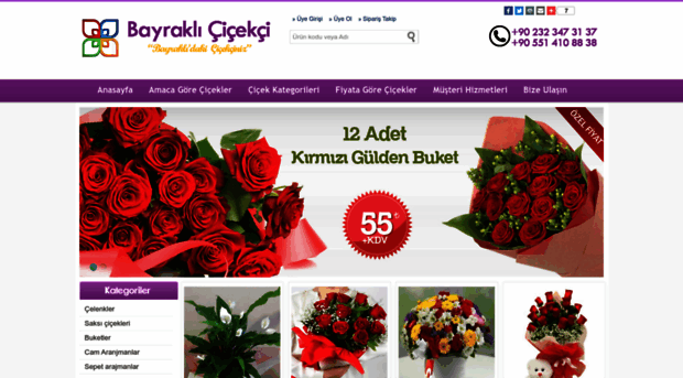 bayraklicicekci.com.tr