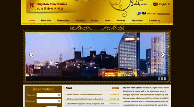 bayshorehotel-dalian.com