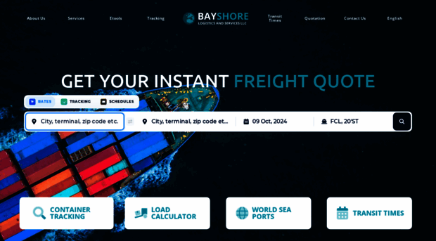 bayshorelogistics.com