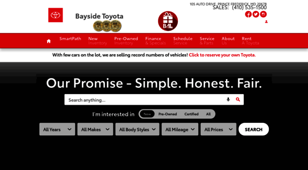 baysidetoyota.com