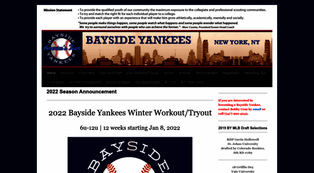 baysideyankees.com