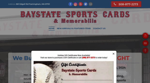 baystatesportscards.com