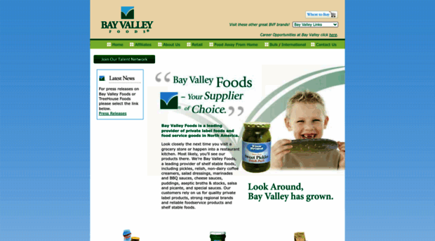 bayvalleyfoods.com