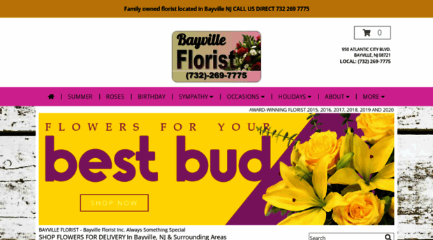 bayvilleflorist.com