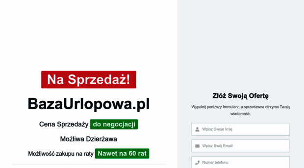 bazaurlopowa.pl