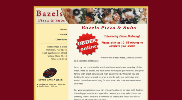 bazelspizza.com