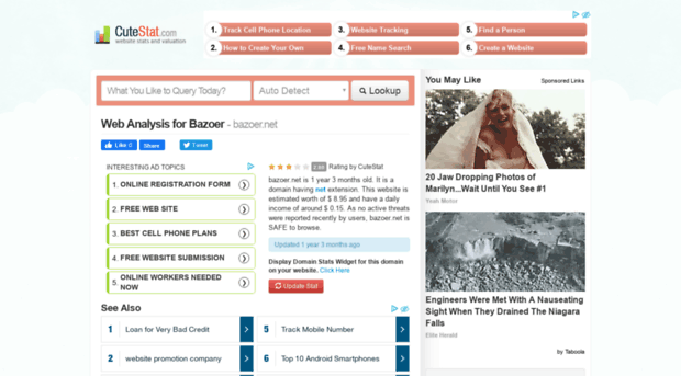 bazoer.net.cutestat.com