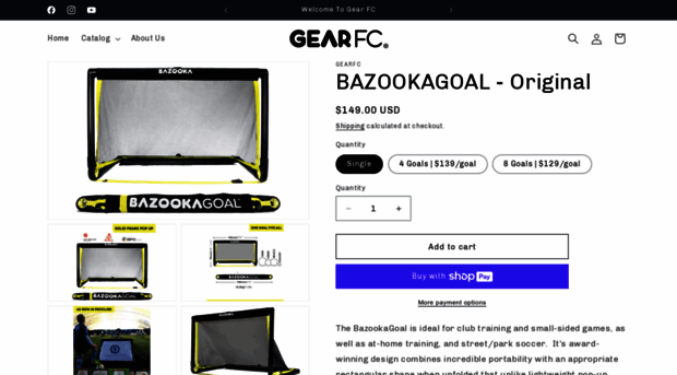 bazookagoals.com