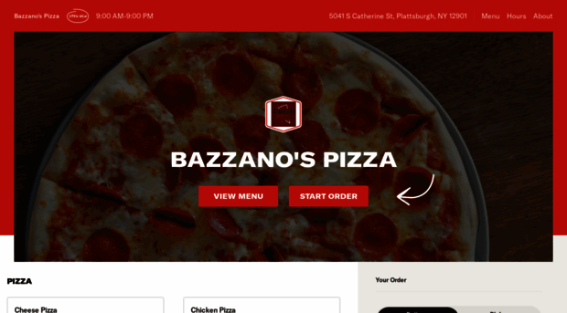 bazzanospizzamenu.com