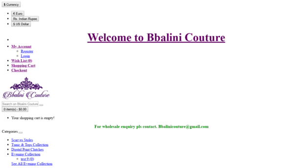 bbalinicouture.com