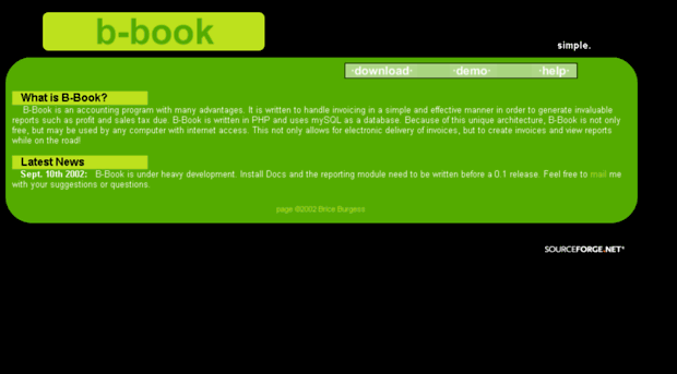 bbook.sourceforge.net