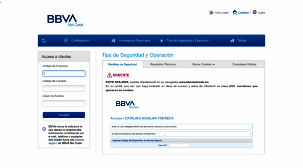 Bbvanetcash mx BBVA Net Cash BBVA Net Cash