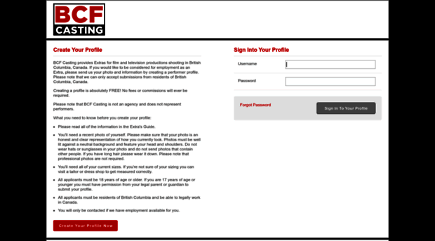 bcfcastingapplication.com