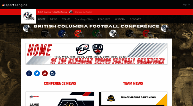 bcfootballconference.com