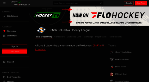 bchl.hockeytv.com