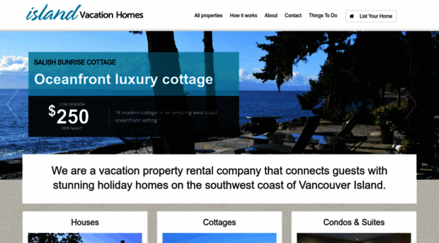 bcislandvacationhomes.com