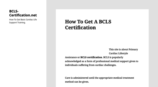 bcls-certification.net