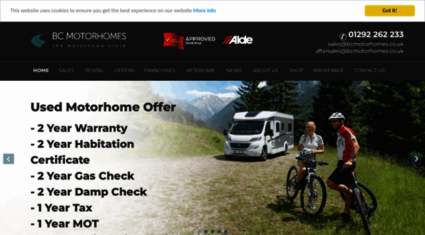 bcmotorhomes.co.uk