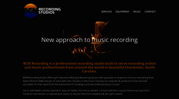 bcmrecordingstudio.com