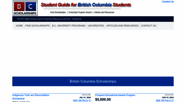 bcscholarships.ca