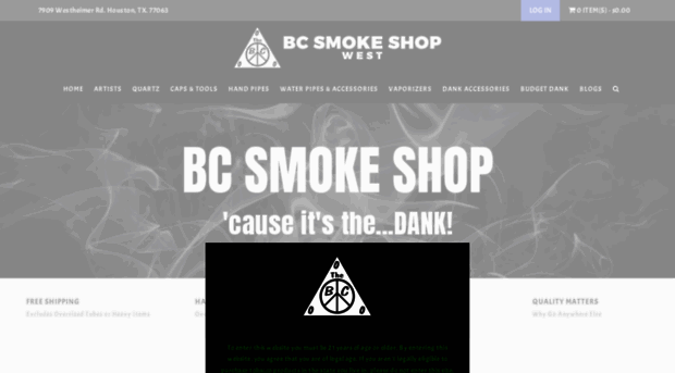 bcsmokeshop.com