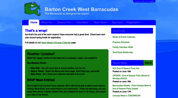 bcwbarracudas.com