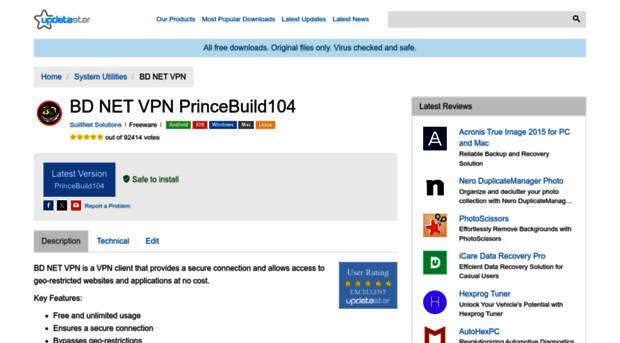 bd-net-vpn.updatestar.com