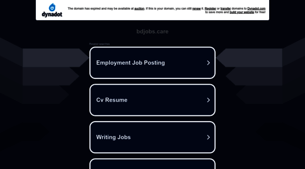 bdjobs.care
