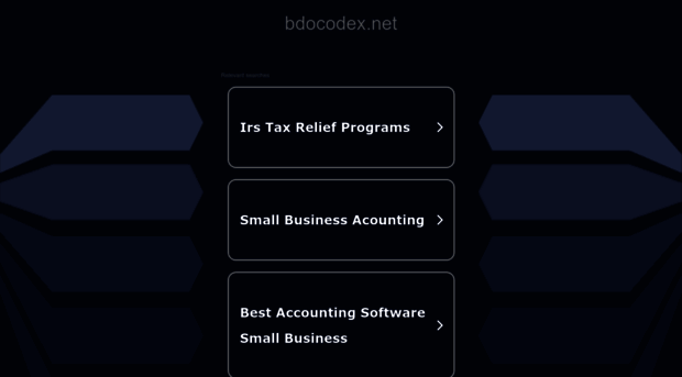 bdocodex.net