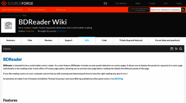 bdreader.sourceforge.net