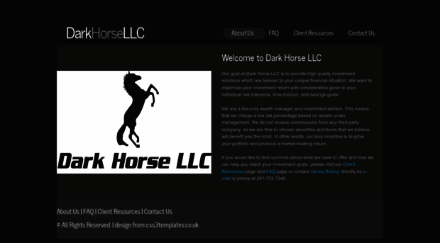 be-a-darkhorse.com