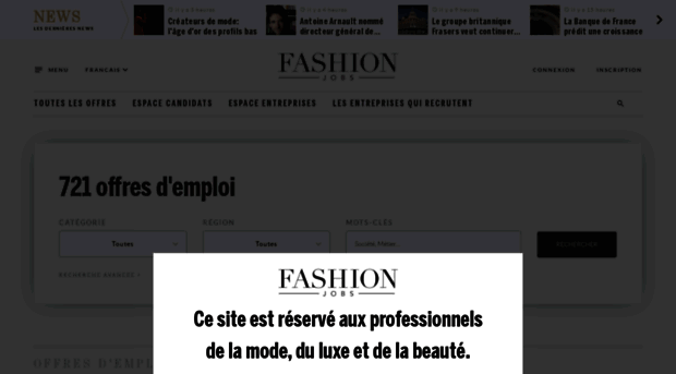 be.fashionjobs.com