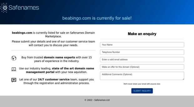 beabingo.com