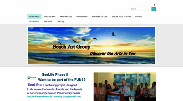 beachartgroup.com