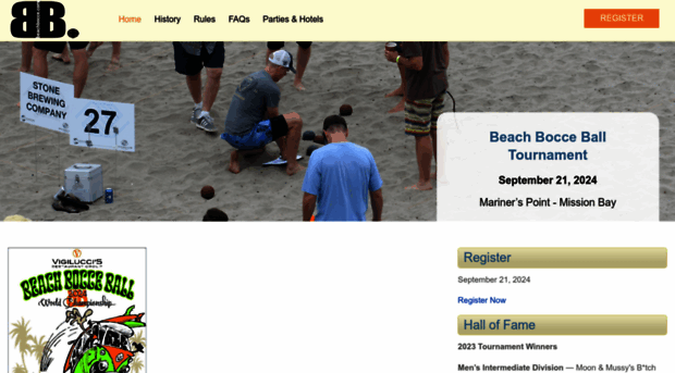 beachbocce.com