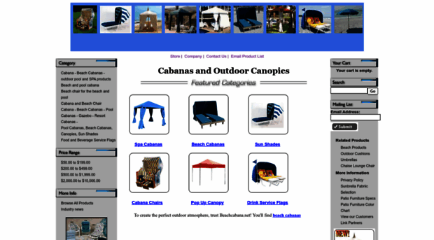 beachcabana.net