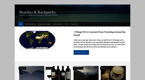 beachesandbackpacks.com