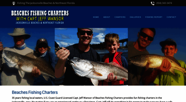 beachesfishingcharters.com