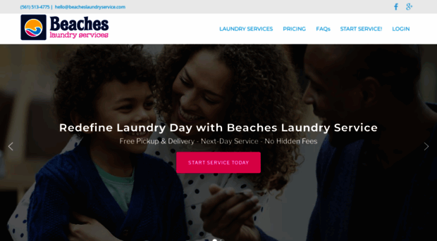 beacheslaundryservice.com