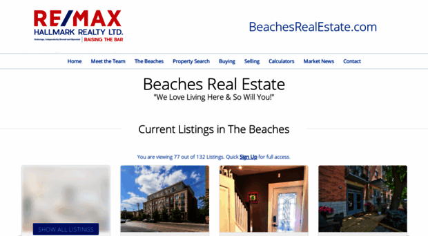 beachesrealestate.com