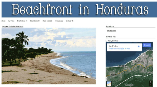 beachfrontinhonduras.com