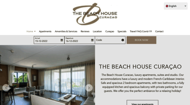 beachhousecuracao.com